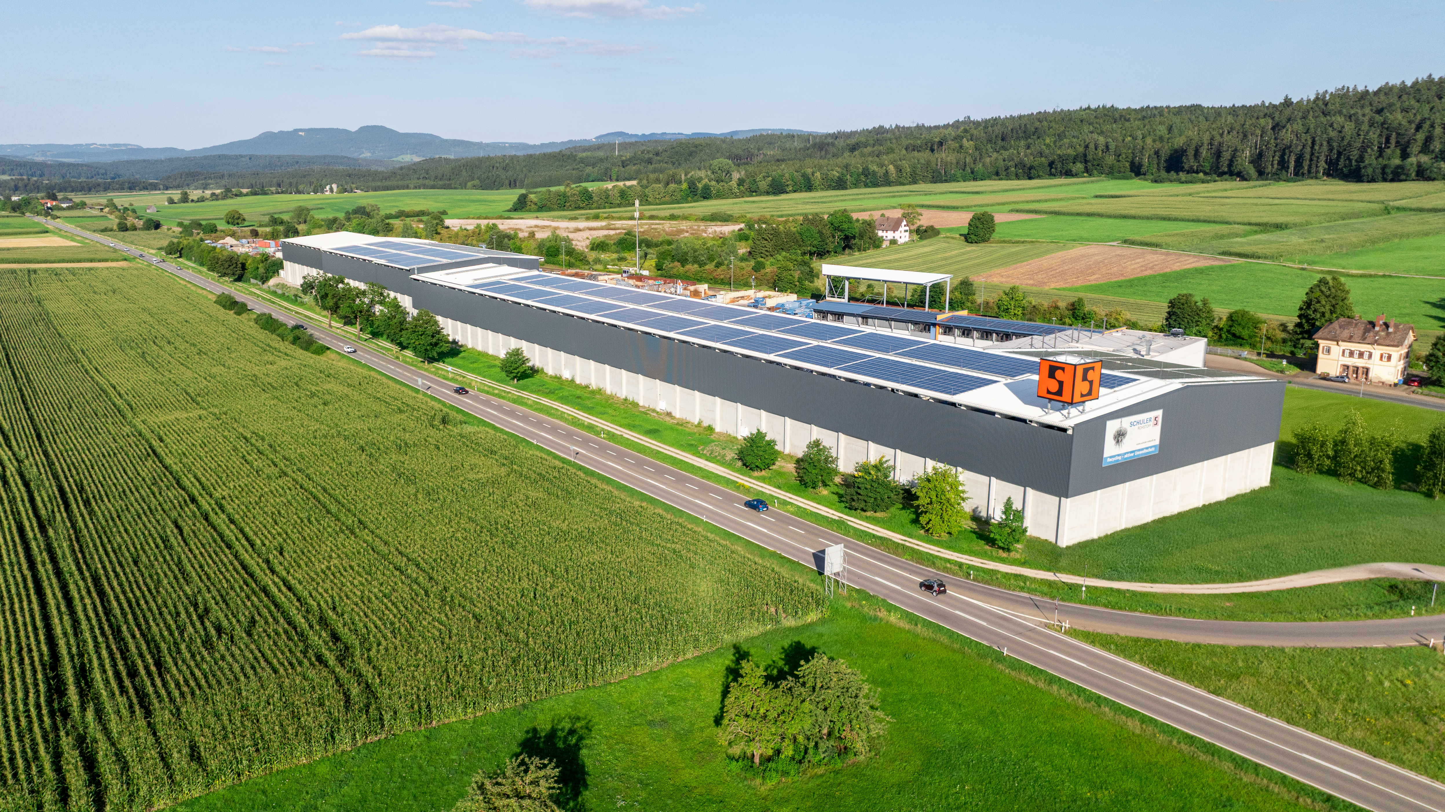 Luftbild Schuler Rohstoff Deißlingen