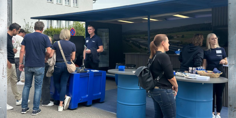 am 20.09.2026 fand die Gewerbeshow in Deißlingen statt, wir waren mit unserem Messecontainer in der Ortsmitte dabei.